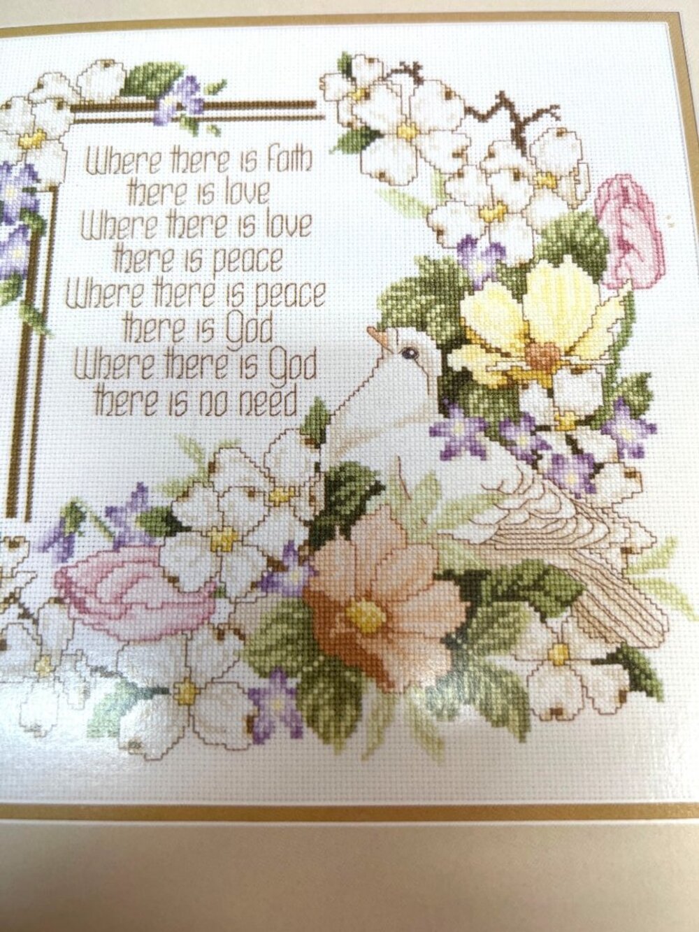 Faith Cross Stitch Chart Inspirational  151 Stitches Wide By 151 Stitches High